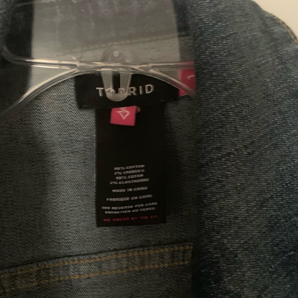 Torrid Jean Jacket - Picture 2 of 2